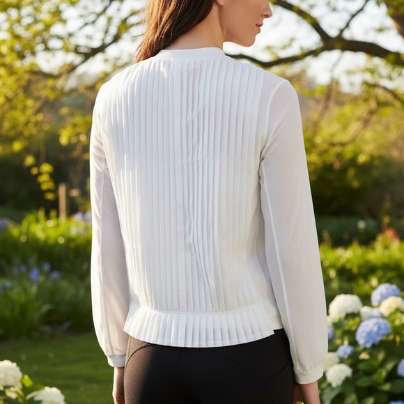 Lululemon Time To Shine Jacket in White Sz 12 - Picture 2 of 11